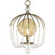 Voliere Sconce Wall Light in Havana Gold