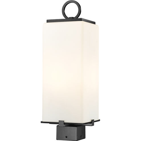 Sana 2 Light 20 inch Black Outdoor Post Mount Fixture