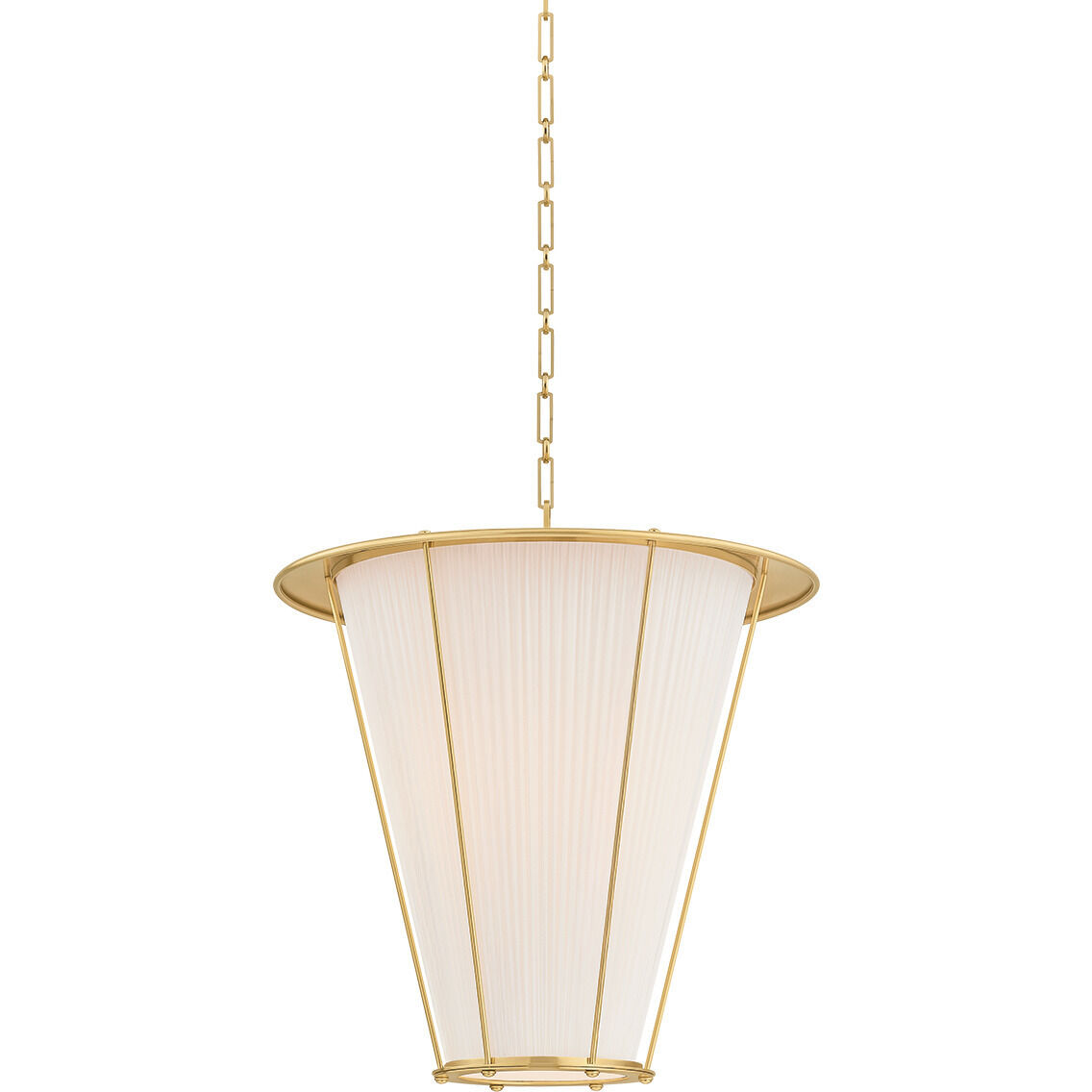 Ellsworth 1 Light 22 inch Aged Brass Lantern Ceiling Light