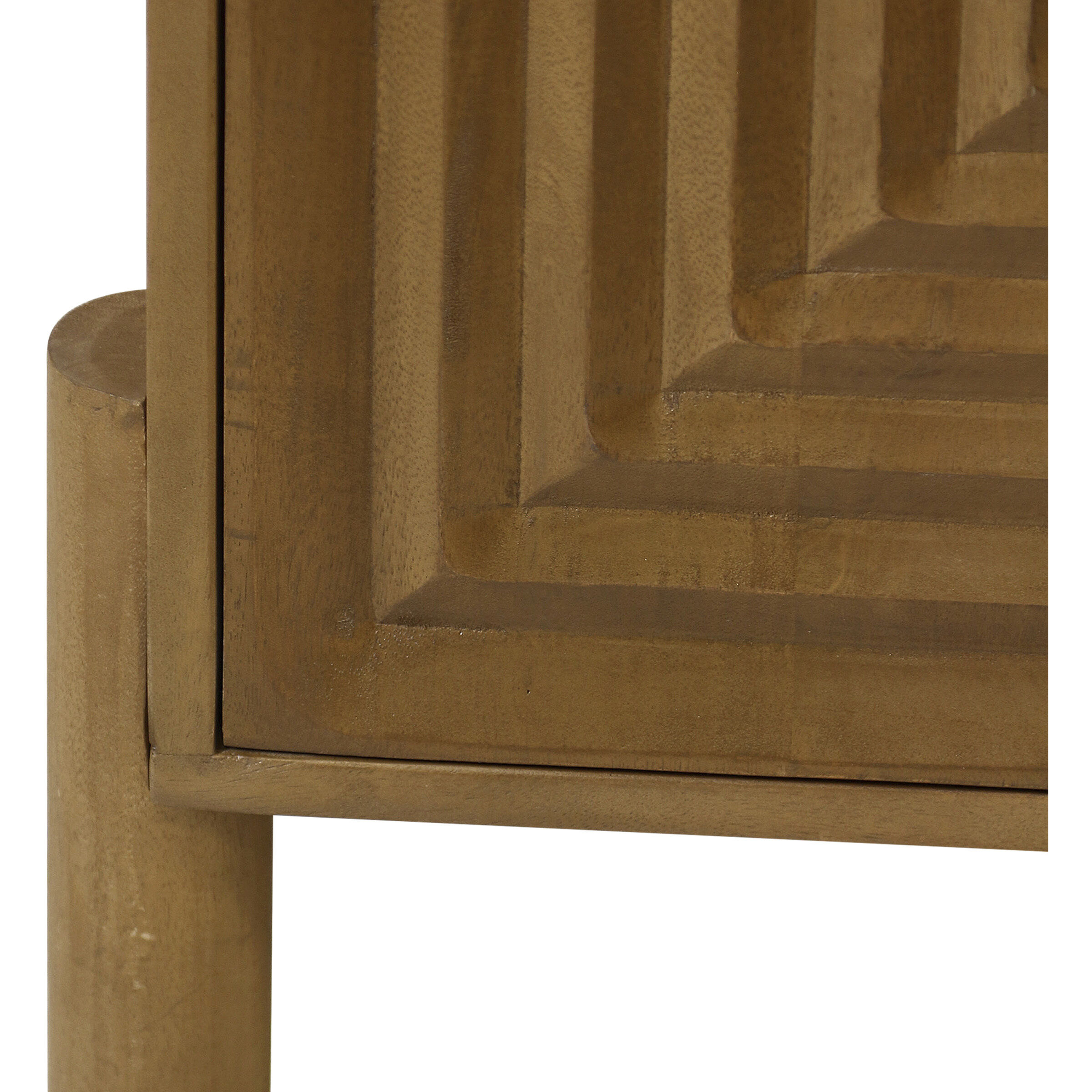 Arcos 58 X 16 inch Light Tobacco and Black Sideboard