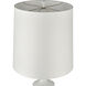 Erica 74 inch 150.00 watt Dry White Floor Lamp Portable Light