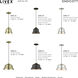Endicott 1 Light 7 inch Brushed Nickel Pendant Ceiling Light