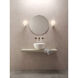 Lyra 1 Light 6.3 inch Gloss Glaze White Bathroom Wall Light