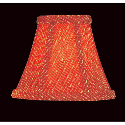 Chandelier Red Candelabra Shade