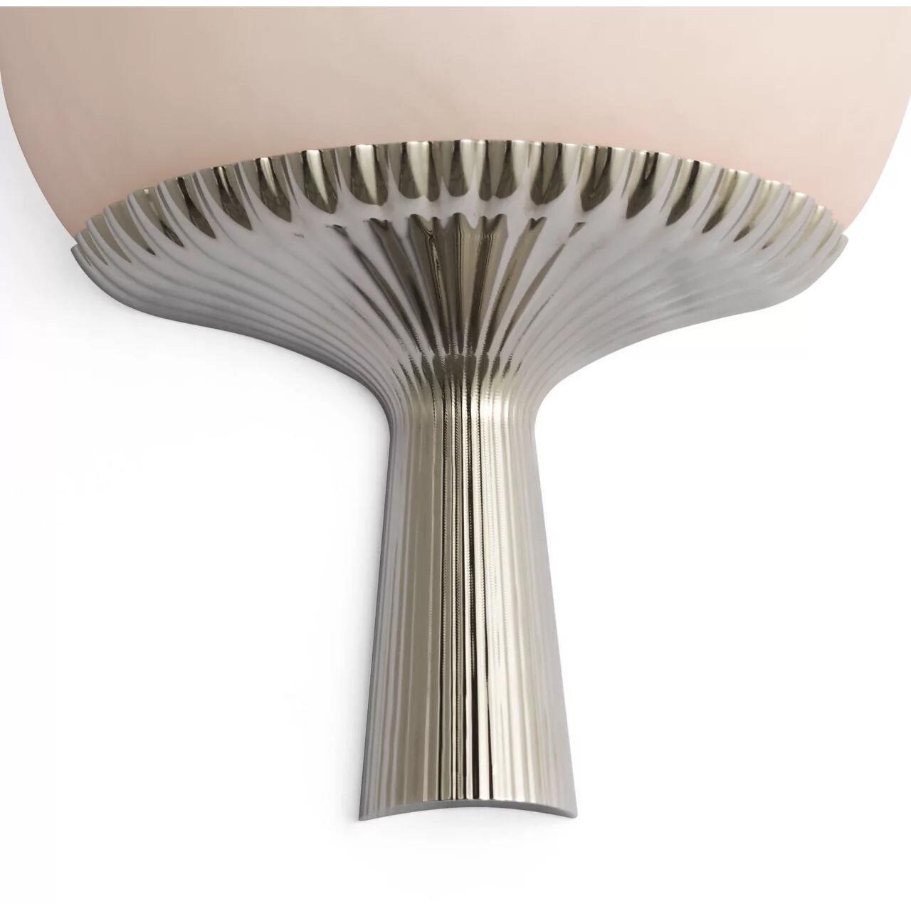 AERIN Pascal LED 8 inch Polished Nickel Sconce Wall Light