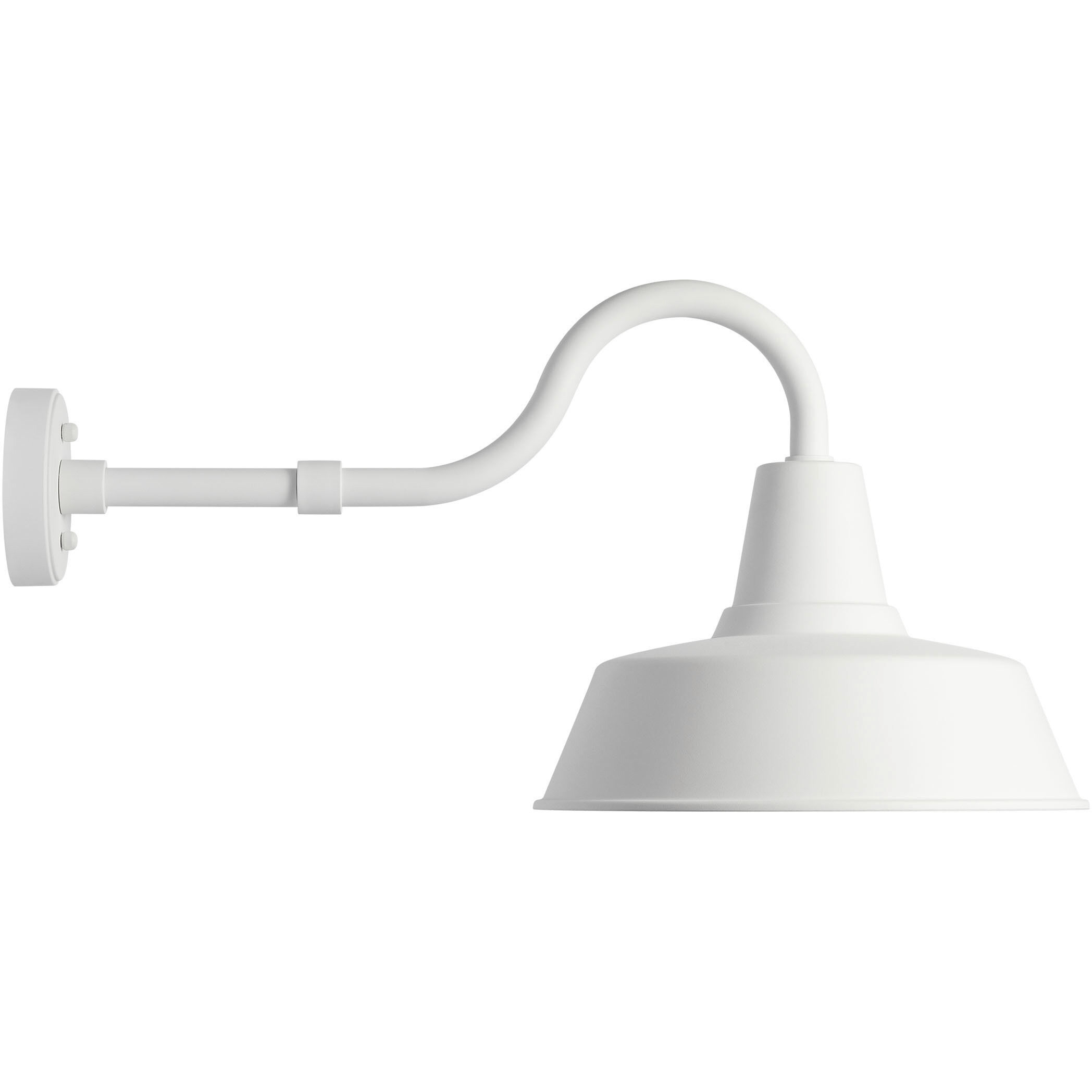 Sean Lavin Barn Light 1 Light 13.5 inch Outdoor Textured White Outdoor Wall Lantern