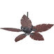 Monaco 52 inch Toasted Sienna with Rosewood Blades Outdoor Ceiling Fan