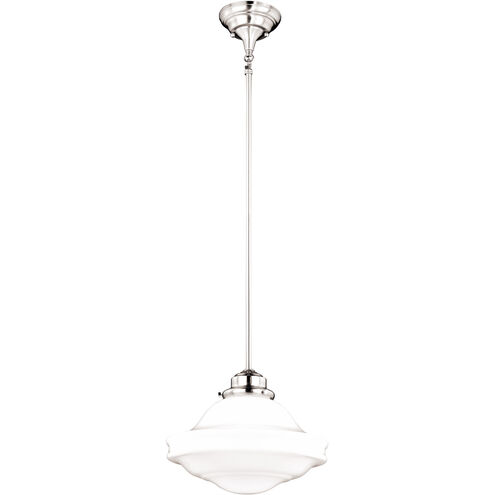 Huntley LED 12 inch Satin Nickel Pendant Ceiling Light