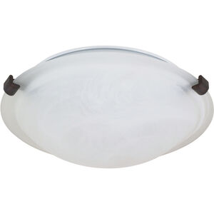 Brentwood 2 Light 16 inch Old Bronze Flush Mount Ceiling Light