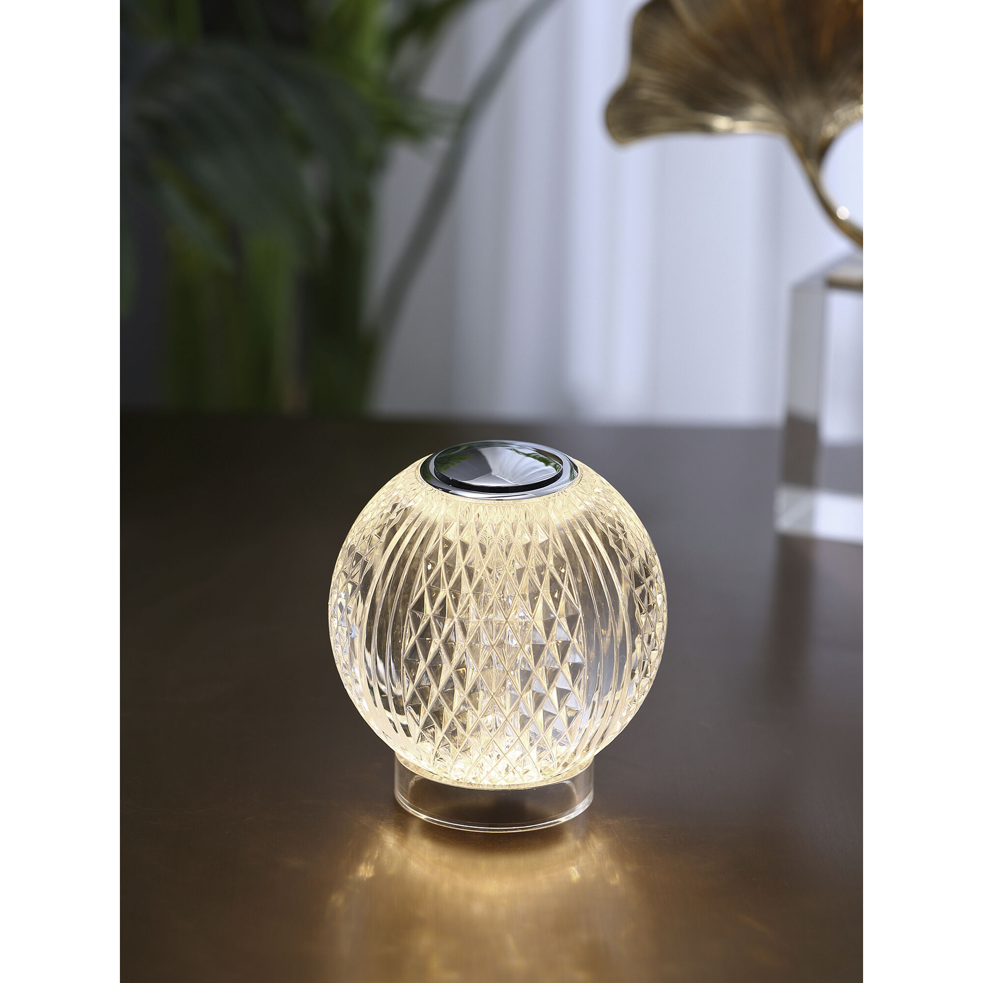 Marni 4.25 inch 2.00 watt Polished Nickel Table Lamp Portable Light