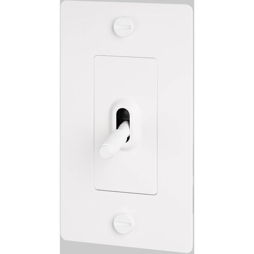 1G Toggle 120-277 White Light Switch