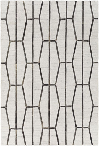 Eloquent 144 X 106 inch Light Gray Rug in 9 X 12, Rectangle