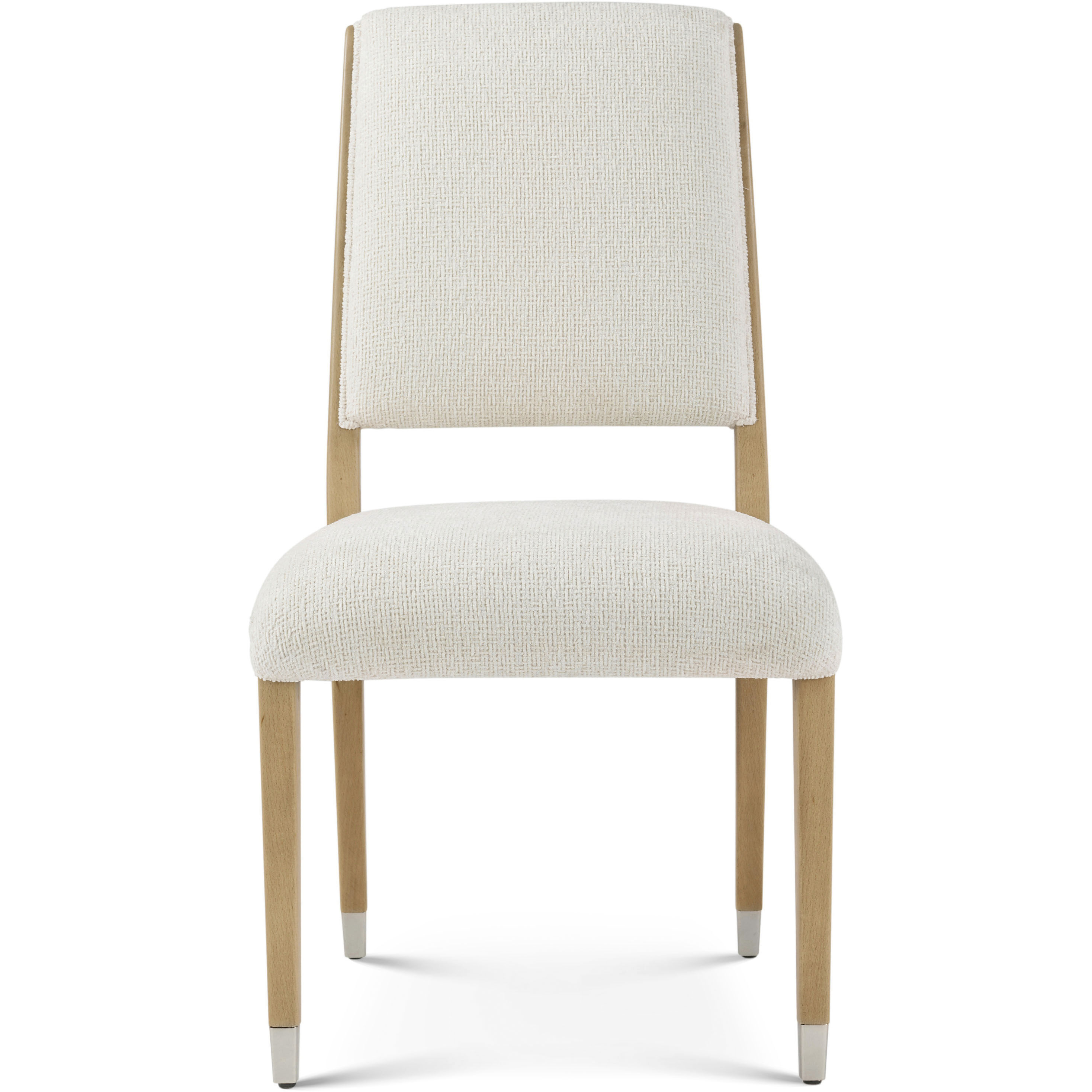 Origins Sesame Dining Side Chair, Wooden, Upholstered