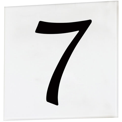 Address White Square Tile