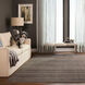 Riya 130 X 94 inch Dark Grey Rug in 8 x 11