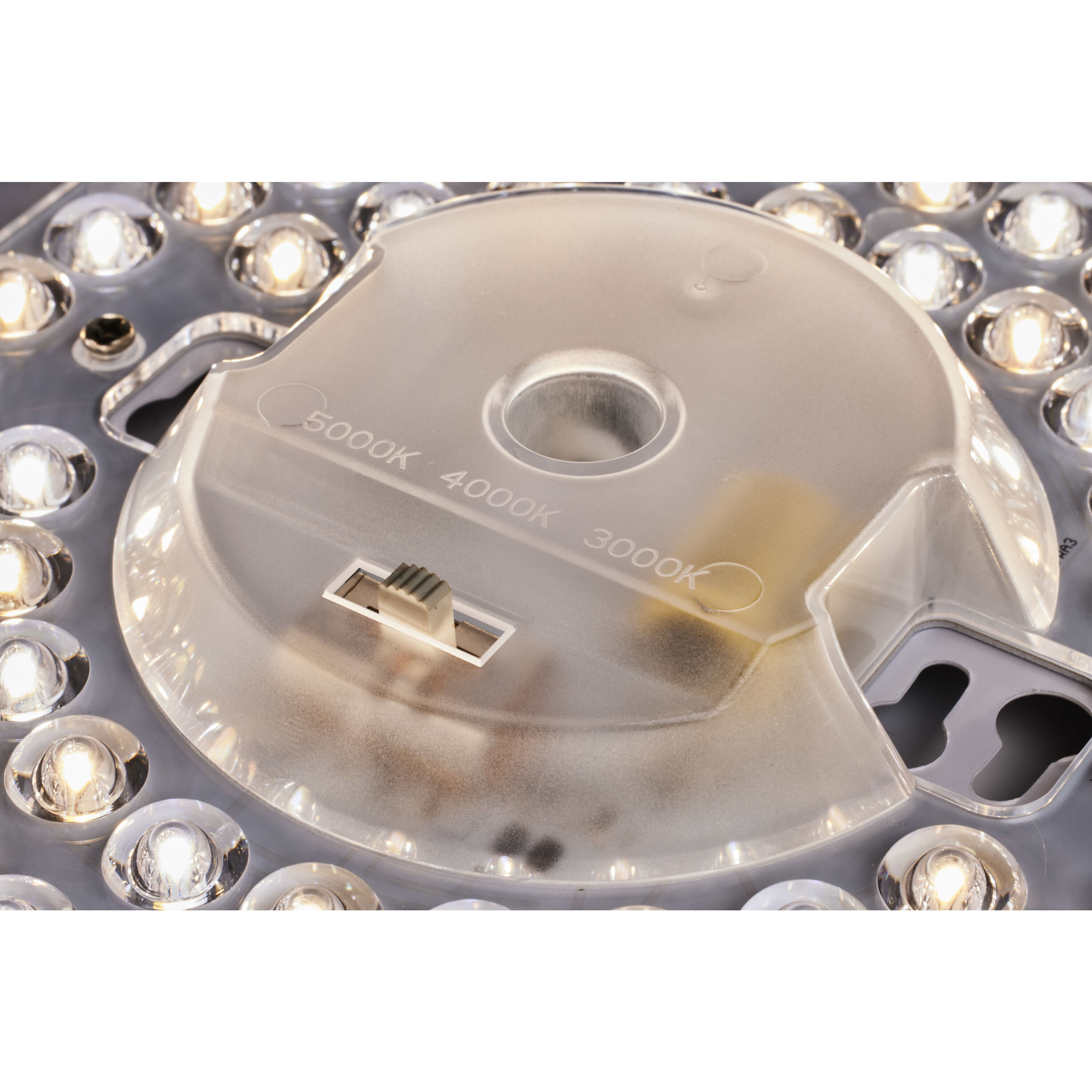 Brentwood LED 15 inch White Fabric Flush Mount Ceiling Light