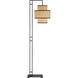 Marabout 69.75 inch 100 watt Blacksmith Floor Lamp Portable Light