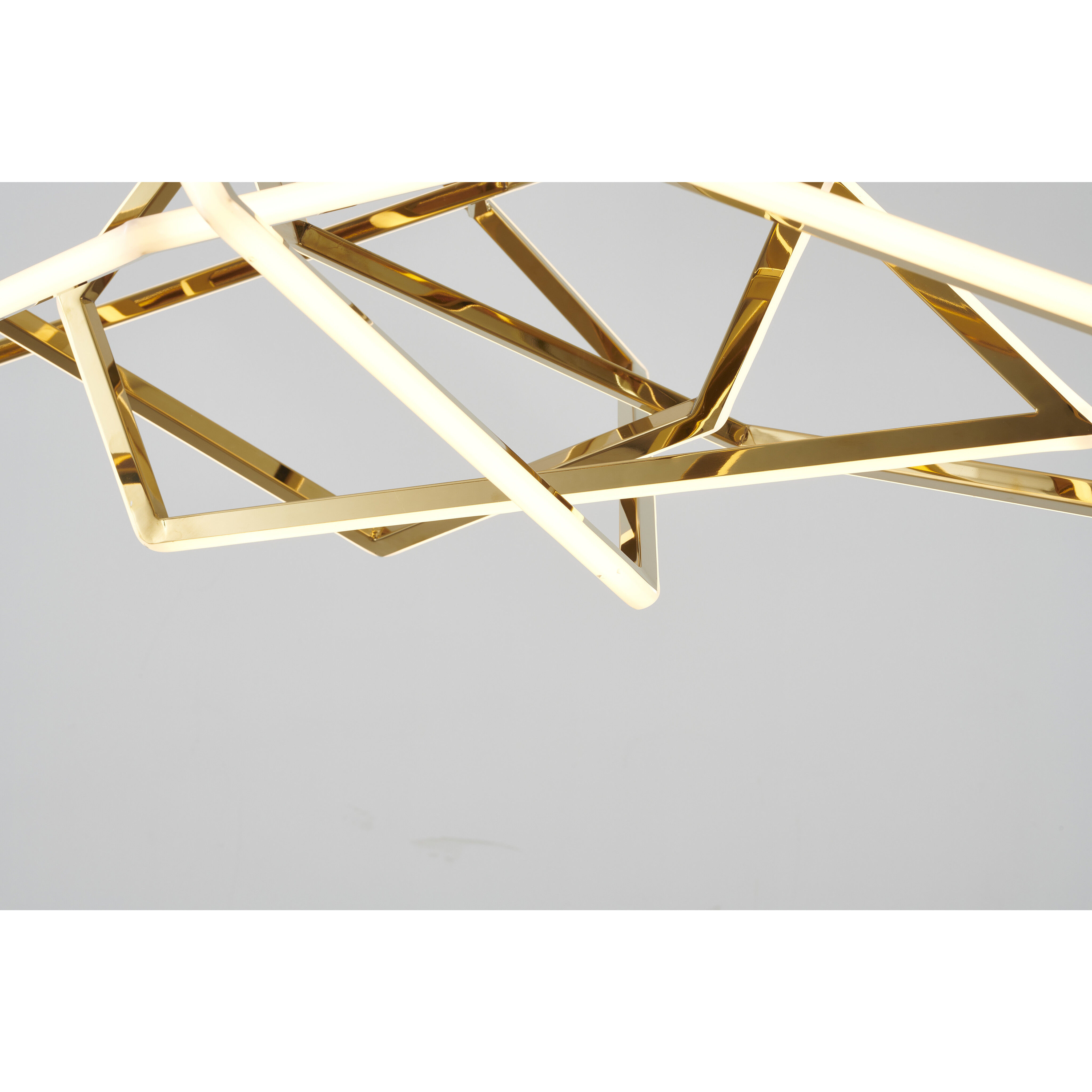 Canada LED 25.6 inch Gold Chandelier Ceiling Light