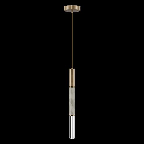 Antonia 1 Light 6.5 inch Gold Pendant Ceiling Light