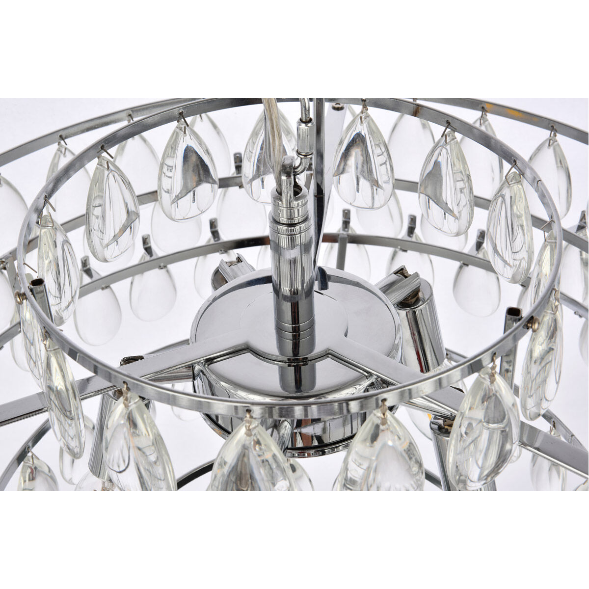 Mila 5 Light 20 inch Chrome Pendant Ceiling Light