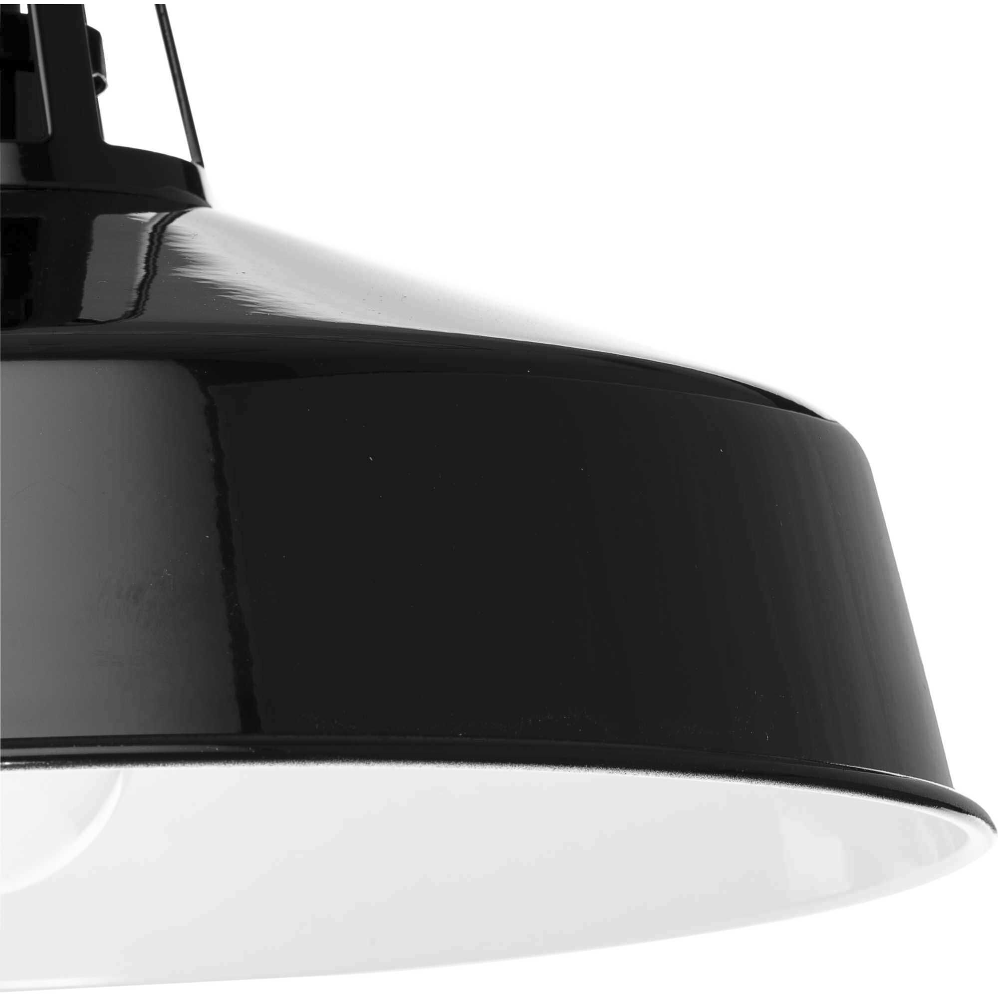 Cedar Springs 1 Light 17 inch Gloss Black Outdoor Post Lantern