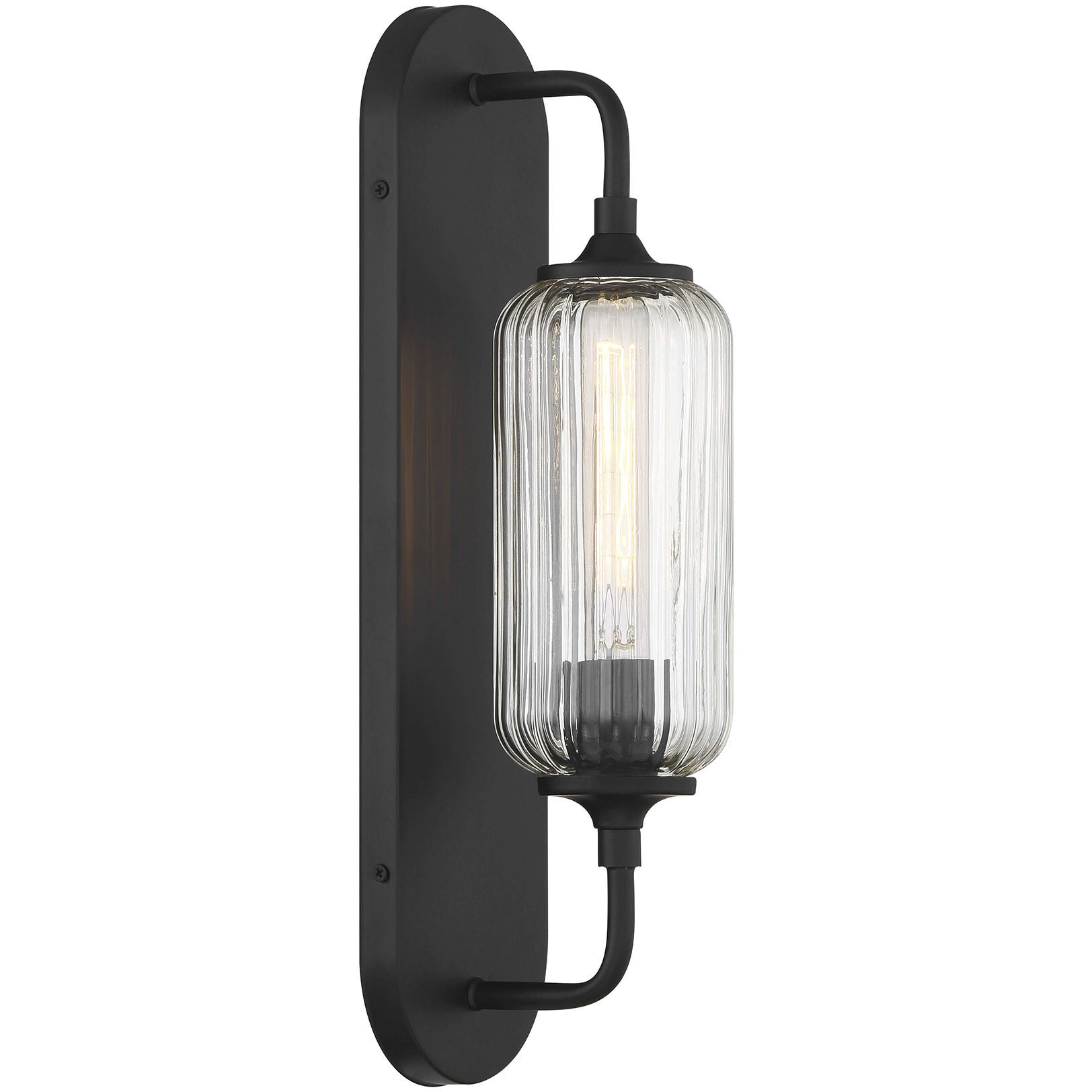 Holton Wall Sconce Wall Light in Matte Black