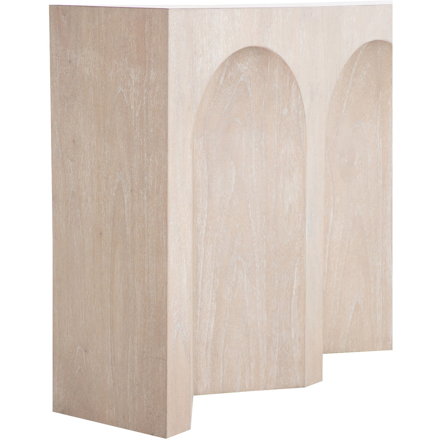 Arlee 60 X 12 inch Cerused Light Natural Console Table