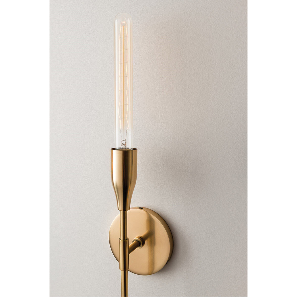 Tara 2 Light 5 inch Aged Brass ADA Wall Sconce Wall Light