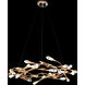 Signature Secret Garden LED 35.4 inch French Gold Chandelier Ceiling Light, Schonbek Signature