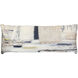 Wyatt Abstract 36 inch Multicolor Pillow in 36" x 14"