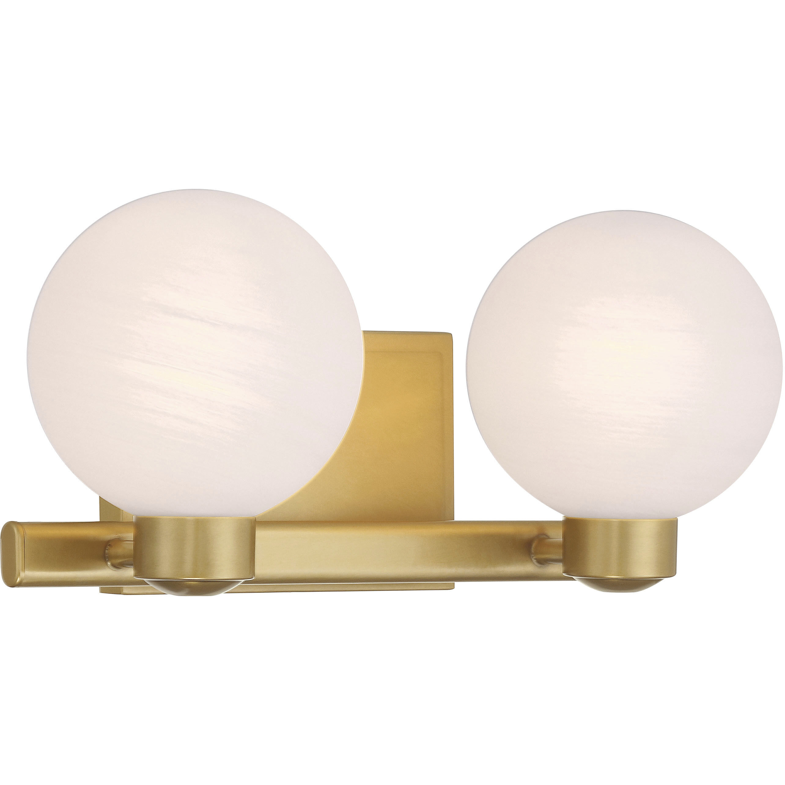 Mooncrest 2 Light 16 inch Legacy Brass Vanity Light Wall Light