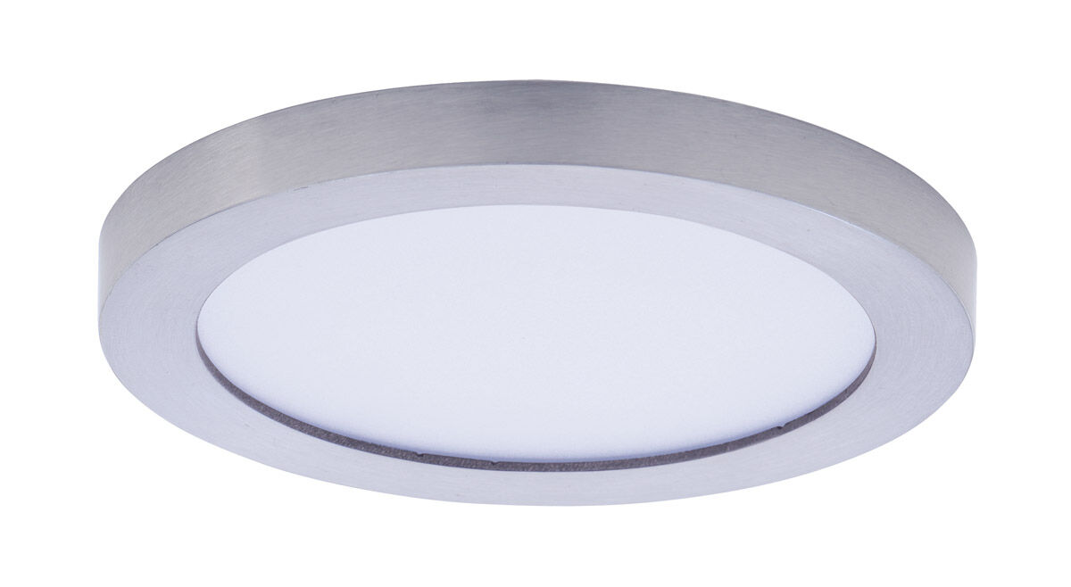 Wafer LED LED 5 inch Satin Nickel Flush Mount Ceiling Light
