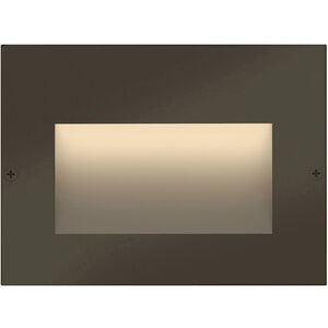 Taper 12v 1.90 watt Bronze Landscape Step Light, Horizontal