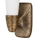 Bonaz 1 Light 4.88 inch Antique Brass Bath Wall Sconce Wall Light