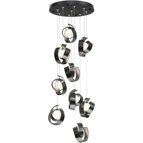 Riza 9 Light 21.1 inch Ink Pendant Ceiling Light