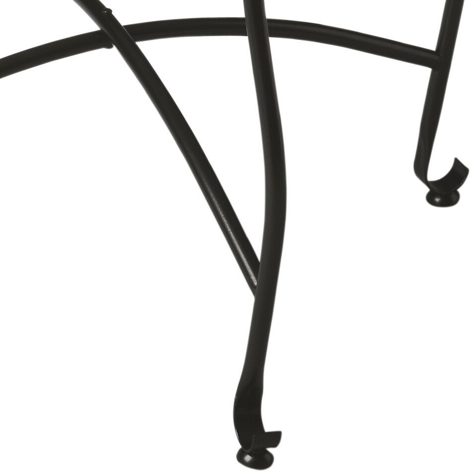 Agadir Metal 22 X 22 inch Metalworks Serving Table