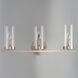 Sentinel 3 Light 21.25 inch Satin Nickel Bath Vanity Wall Light