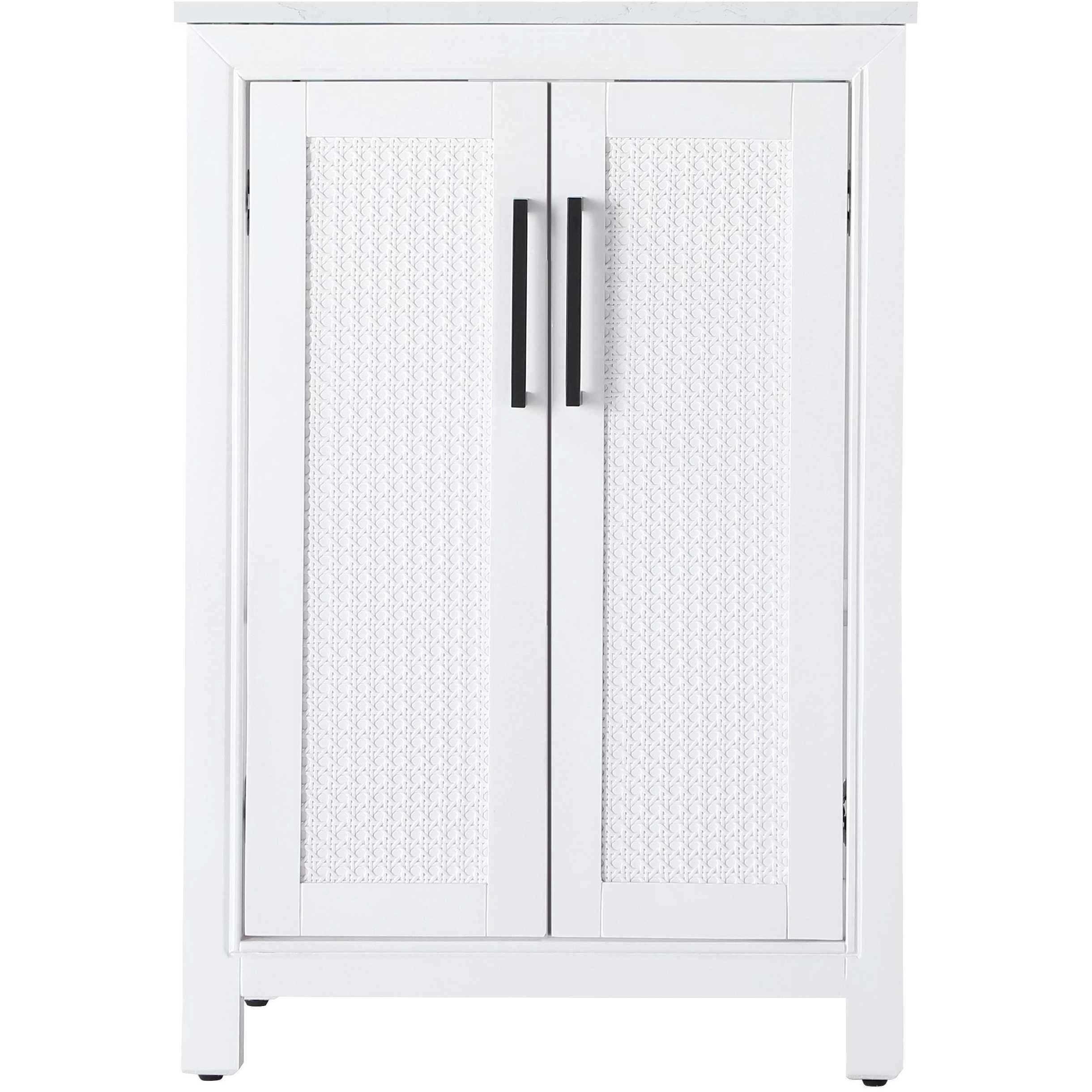 Alina 24 X 35 inch White Bathroom Vanity Cabinet