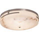 Lumenaria LED 18.5 inch Polished Chrome Flush Mount Ceiling Light
