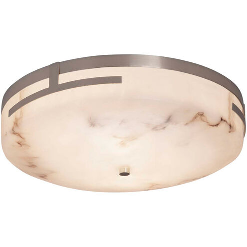 Lumenaria LED 18.5 inch Polished Chrome Flush Mount Ceiling Light