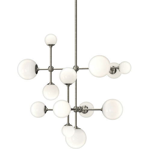 Sabon LED 29 inch Satin Nickel Pendant Ceiling Light