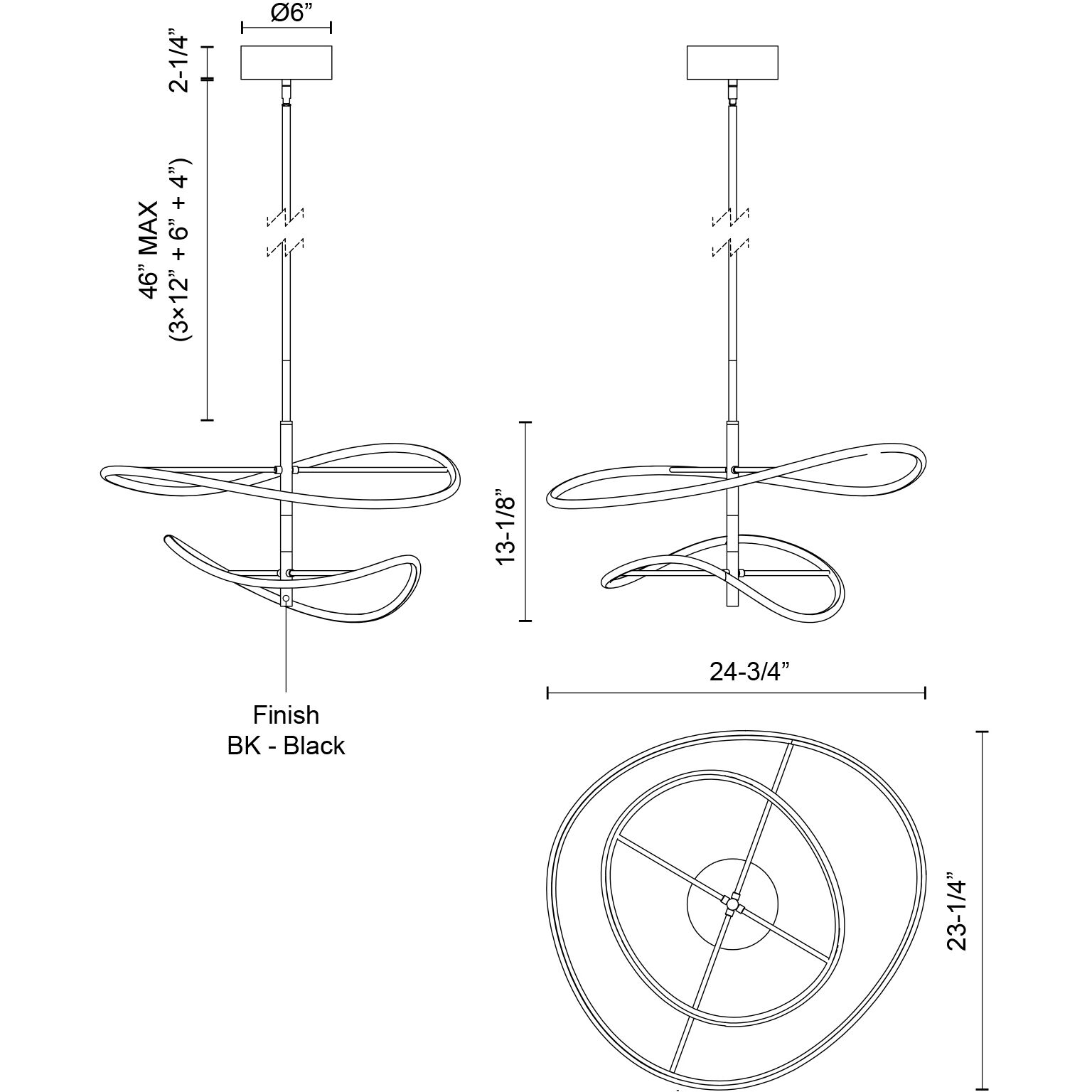 Collide Pendant Ceiling Light