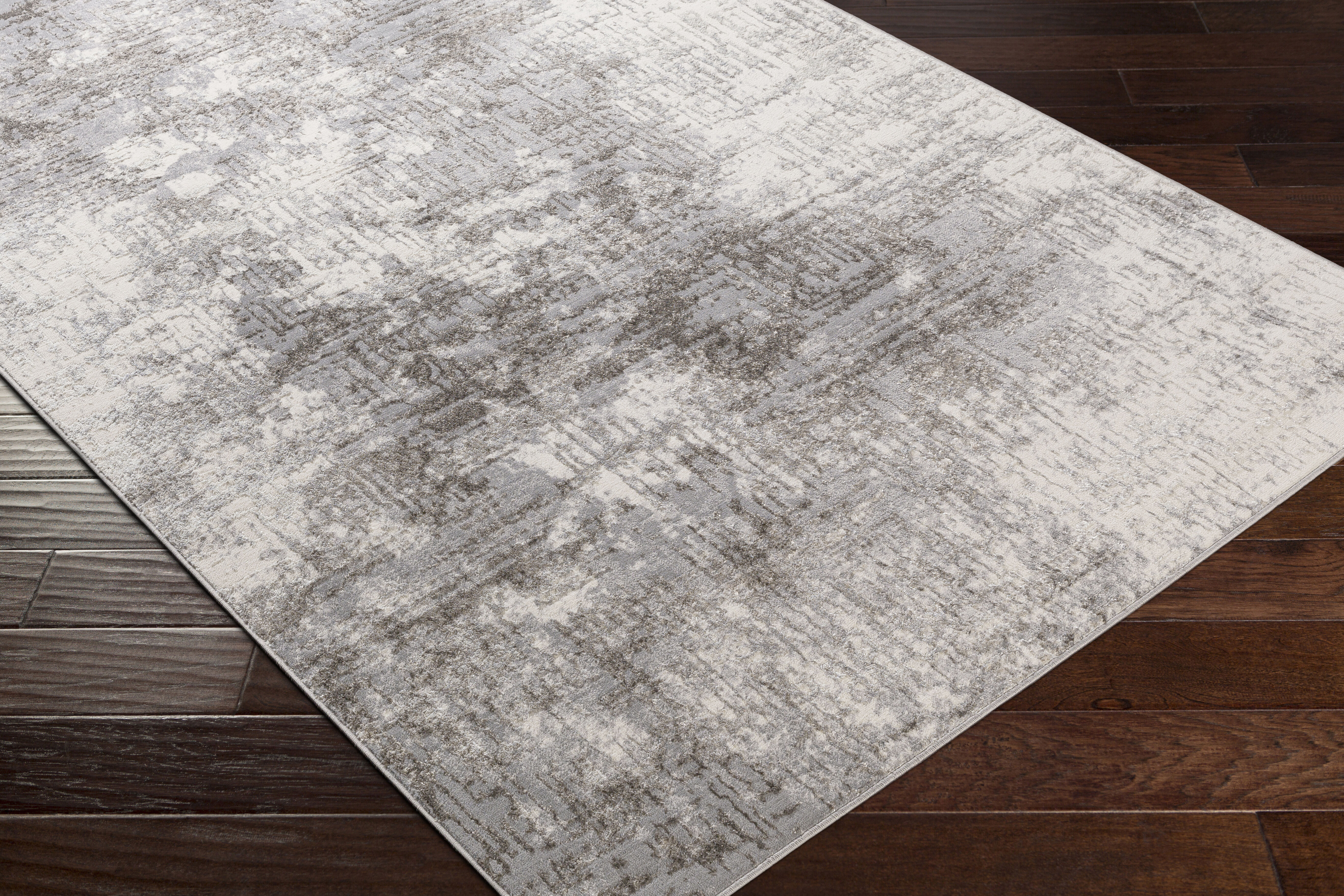 Firenze 84 X 62 inch Light Grey Rug, Rectangle