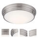 Galley LED 13 inch Oil Rubbed Bronze Flushmount Ceiling Light