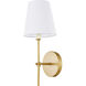 Mel 1 Light 6 inch Brass Wall sconce Wall Light