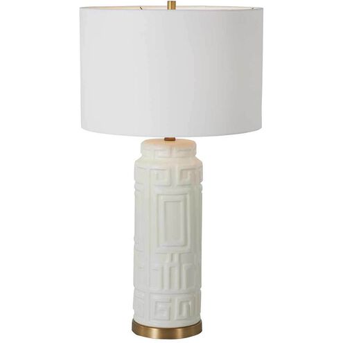 Osmond 31.25 inch Matte Antique Brass Table Lamp Portable Light