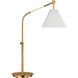AERIN Remy 21.5 inch 9 watt Burnished Brass Task Table Lamp Portable Light