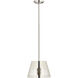 Maddox 1 Light 12 inch Polished Nickel Pendant Ceiling Light