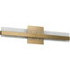 Antares LED 24 inch Aged Brass Vanity Light Wall Light