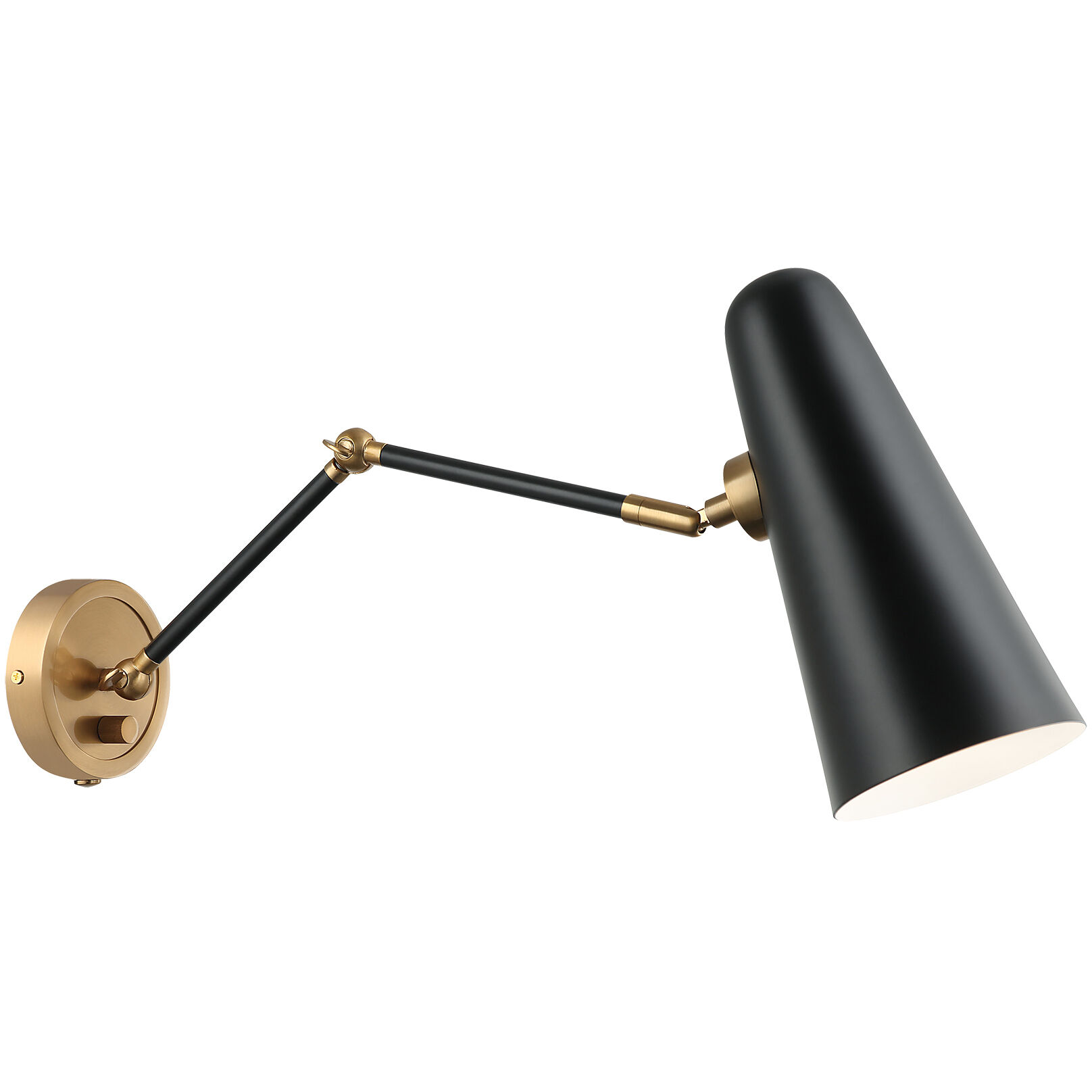 Blink 1 Light 5 inch Black Wall Sconce Wall Light